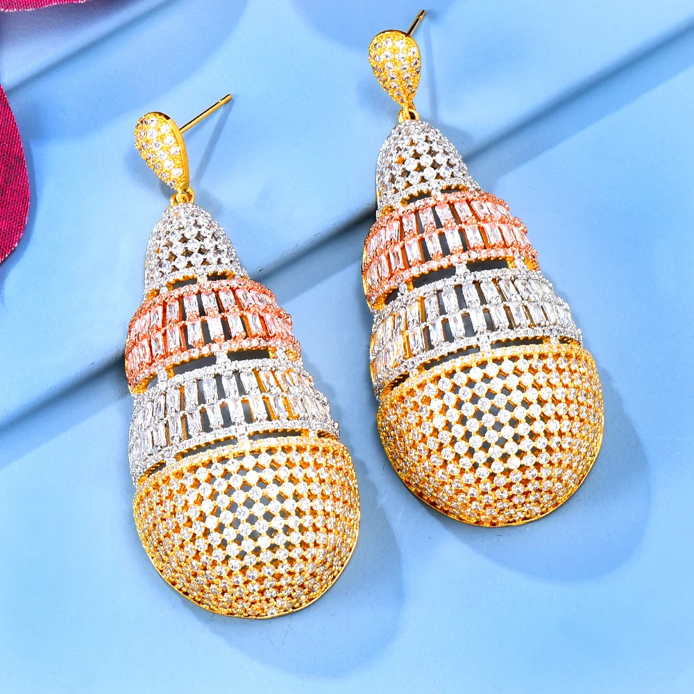 GODKI Famous Luxury Charm Big Hollow Earring for Women Full Micro CZ Cubic Zircon Dubai Wedding Indian Bohemia Earrings
GODKI Famous Luxury Charm Big Hollow Earring for Women Full Micro CZ Cubic Zircon Dubai Wedding Indian Bohemia Earrings