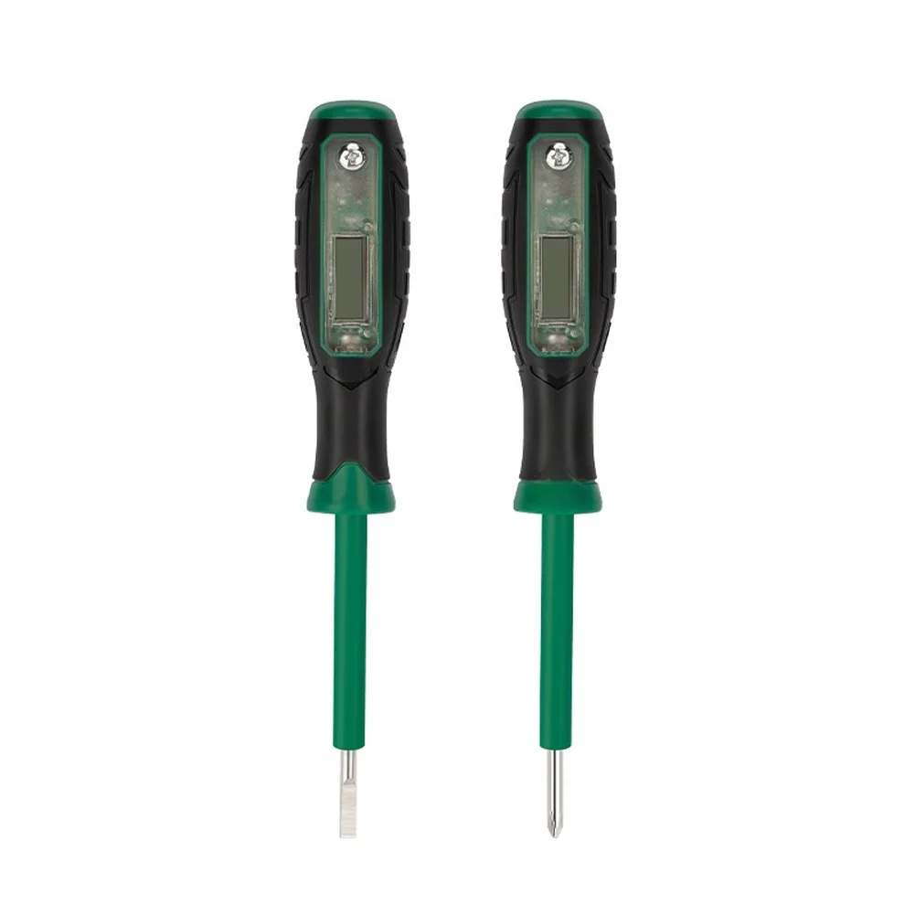 Digital Display Electric Pen Screwdriver for AC Voltage Detection 12V to 250V High Brightness Screen and Dual Mode Alerts
Digital Display Electric Pen Screwdriver for AC Voltage Detection 12V to 250V High Brightness Screen and Dual Mode Alerts
