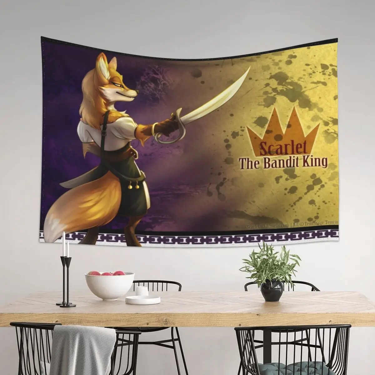 Scarlet The Bandit King Tapestry Kawaii Room Decor Home Decoration Decoration Home Tapestry
Scarlet The Bandit King Tapestry Kawaii Room Decor Home Decoration Decoration Home Tapestry