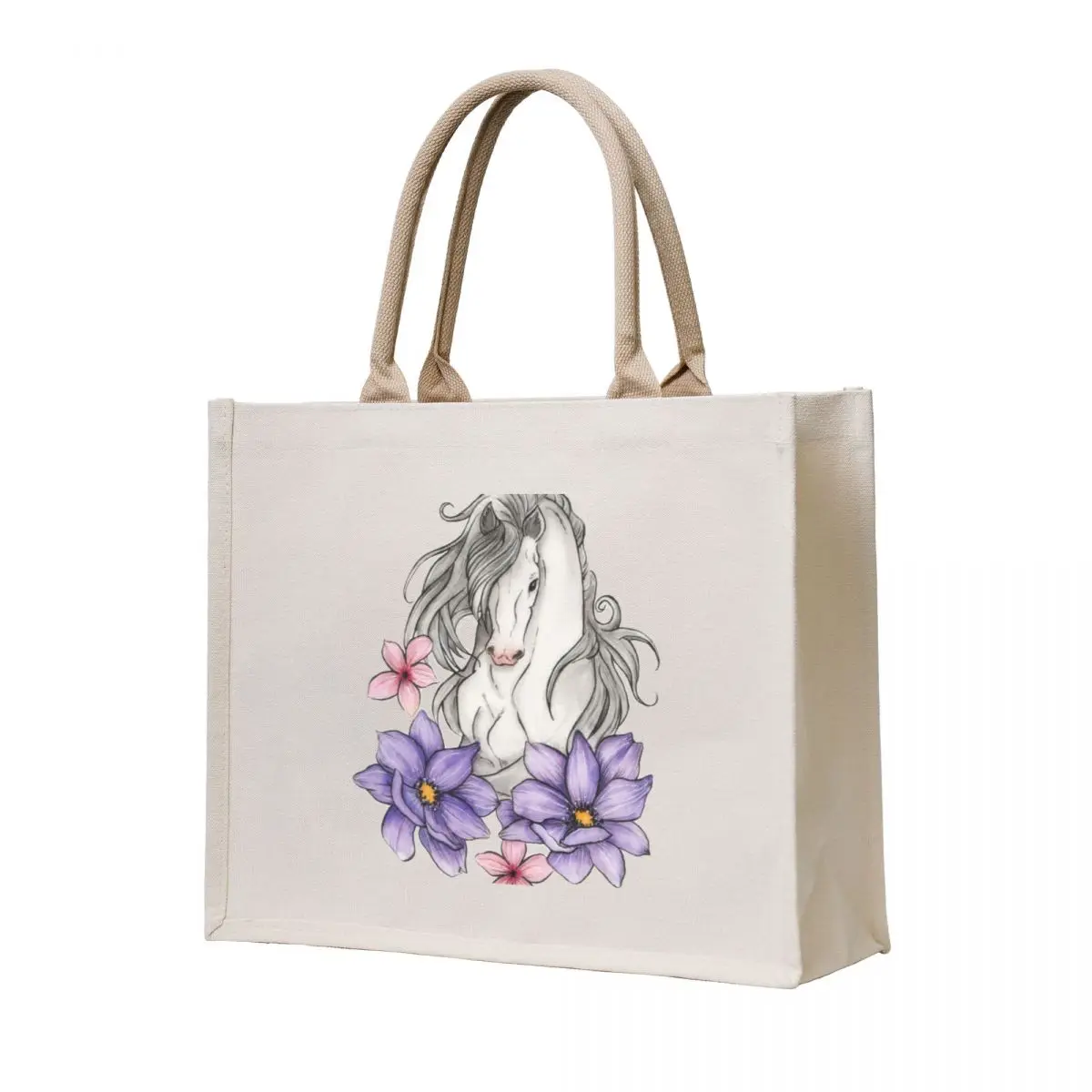 Watercolor Horse Tote Bag Women's bag university shopper bag Women's beach bags free delivery bags
Watercolor Horse Tote Bag Women's bag university shopper bag Women's beach bags free delivery bags