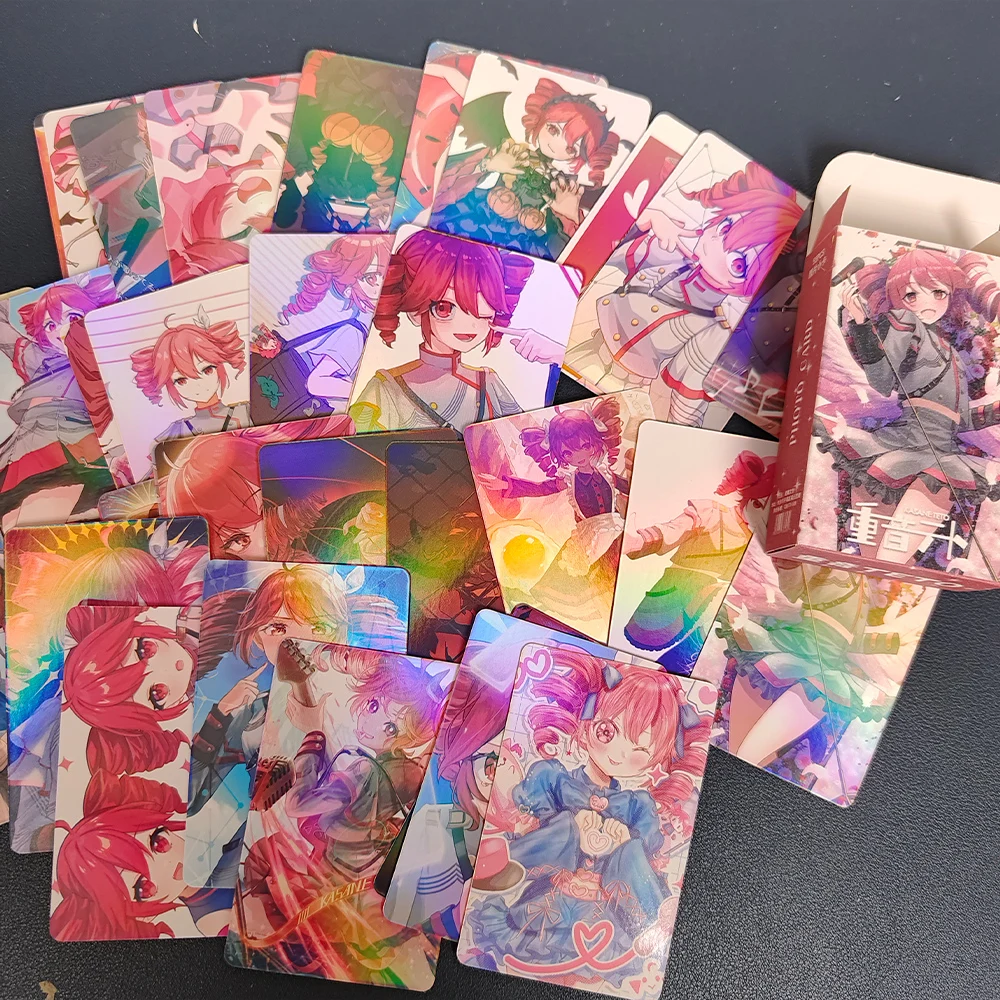 Kasane Teto Manga Laser Lomo Card Album Characters Photocard Fans Collection Card
Kasane Teto Manga Laser Lomo Card Album Characters Photocard Fans Collection Card