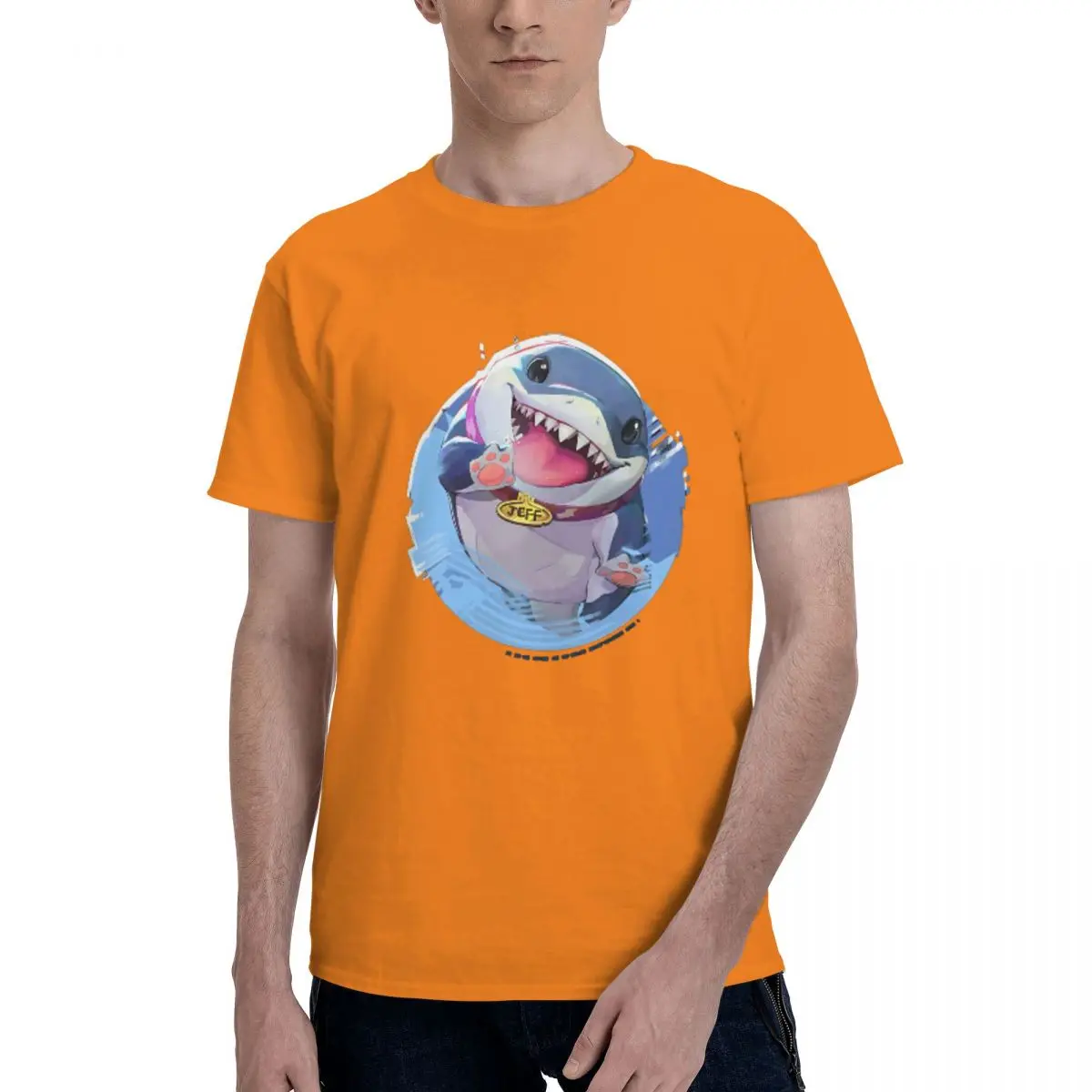 Jeff The Land Shark Luxury T Shirts for Men Summer Print Shirt Cotton High Quality Clothing Streetwear S-6XL
Jeff The Land Shark Luxury T Shirts for Men Summer Print Shirt Cotton High Quality Clothing Streetwear S-6XL
