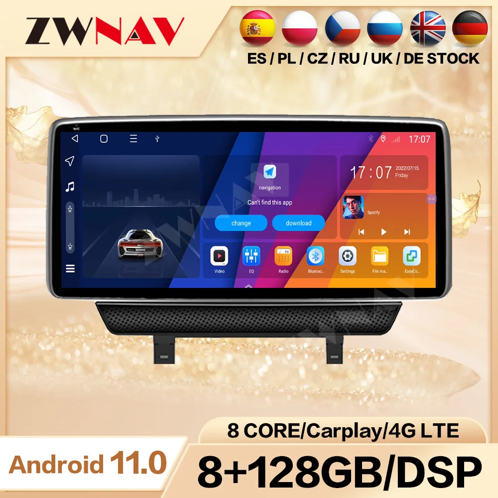 Автомобильный мультимедийный плеер Qualcommte на Android для Mazda2 2016-2020 2021 2022 GPS Радио Стерео Bluetooth Carplay установка
Автомобильный мультимедийный плеер Qualcommte на Android для Mazda2 2016-2020 2021 2022 GPS Радио Стерео Bluetooth Carplay установка