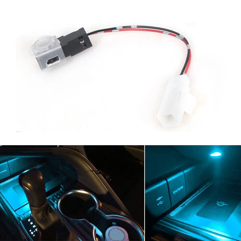 New Ice Blue Car Atmosphere Light Water Cup Storage Box Lamp Fit for Toyota Camry 2018 2019 2020 2021
New Ice Blue Car Atmosphere Light Water Cup Storage Box Lamp Fit for Toyota Camry 2018 2019 2020 2021