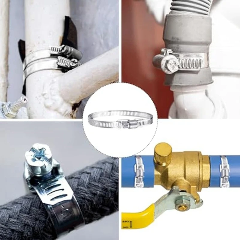 Шланговые хомуты для трубной трубки 33 фута, хомут из нержавеющей стали, металлический ремешок «сделай сам», и
Шланговые хомуты для трубной трубки 33 фута, хомут из нержавеющей стали, металлический ремешок «сделай сам», и