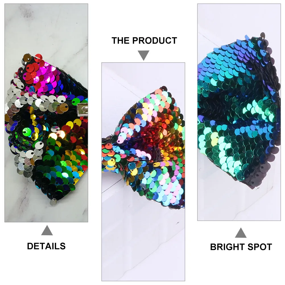 2Pcs Fashionable Bowknot Hair Clip Sequins Barrettes for All Hairstyles Secure Hold No Damage Hair Pins for Women
2Pcs Fashionable Bowknot Hair Clip Sequins Barrettes for All Hairstyles Secure Hold No Damage Hair Pins for Women