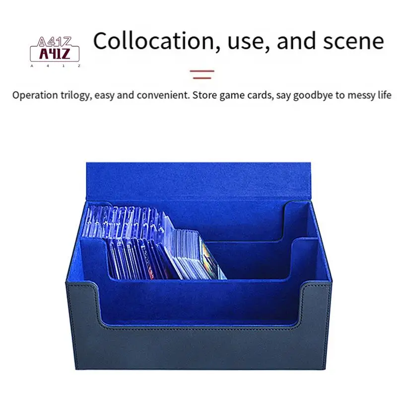 A41Z-Card Storage Box For Trading Cards,Card Deck Case, Magnetic Closure Card Holder For Magnetic Game Cards
A41Z-Card Storage Box For Trading Cards,Card Deck Case, Magnetic Closure Card Holder For Magnetic Game Cards