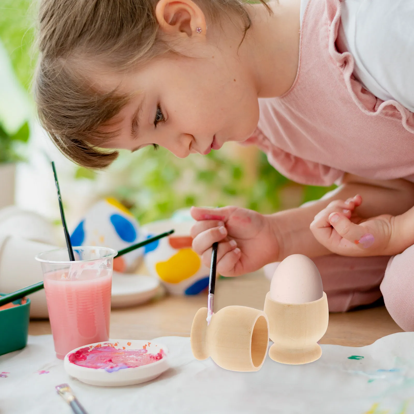 10Pcs DIY Wooden Egg Cup Holders Blank Easter Egg Stands for Children Hand Painting Activity Smooth Safe Wood Material Easter
10Pcs DIY Wooden Egg Cup Holders Blank Easter Egg Stands for Children Hand Painting Activity Smooth Safe Wood Material Easter