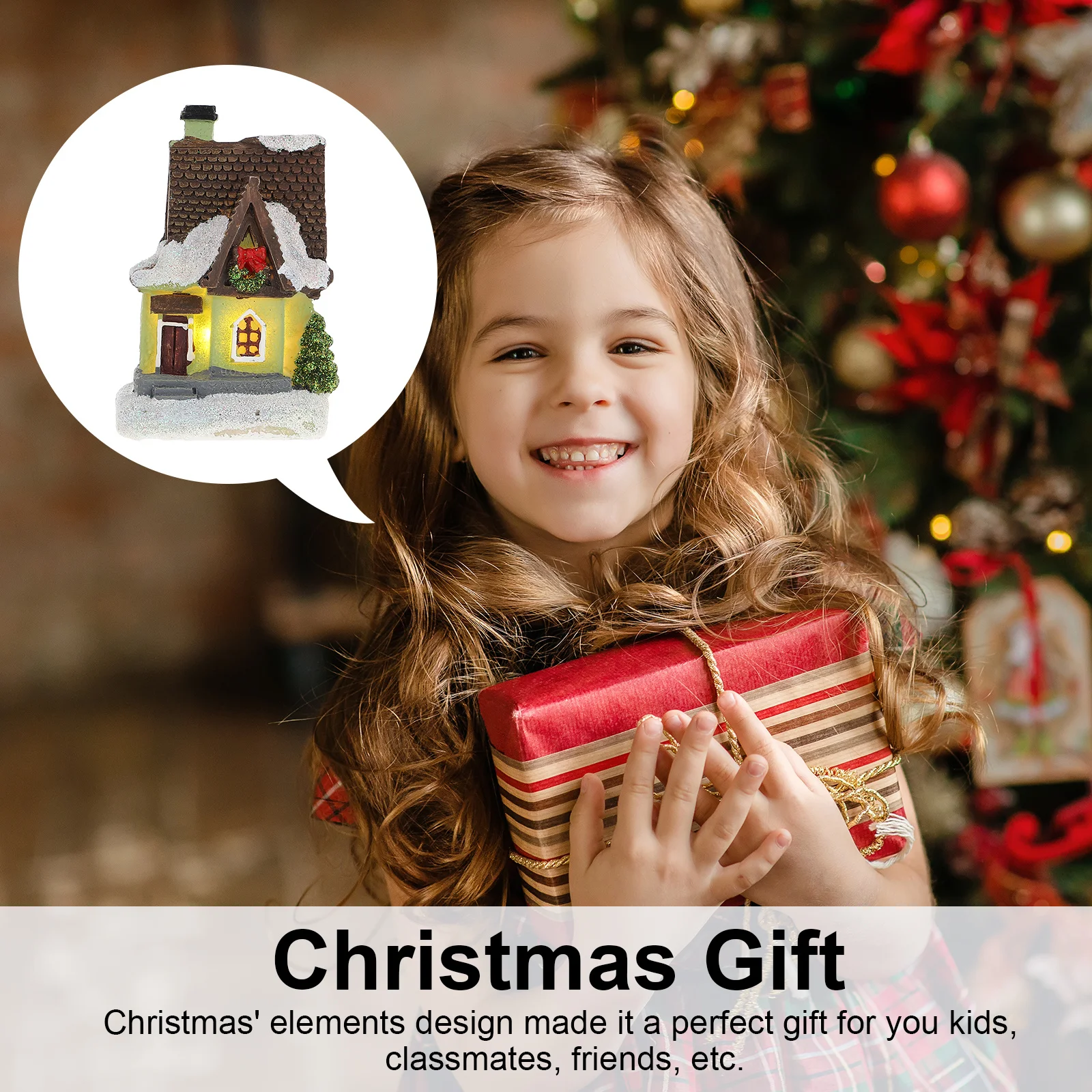 Christmas Mini Snow House Resin Operated Light Up Miniature Villa Sculpture Decoration Christmas Dollhouse
Christmas Mini Snow House Resin Operated Light Up Miniature Villa Sculpture Decoration Christmas Dollhouse