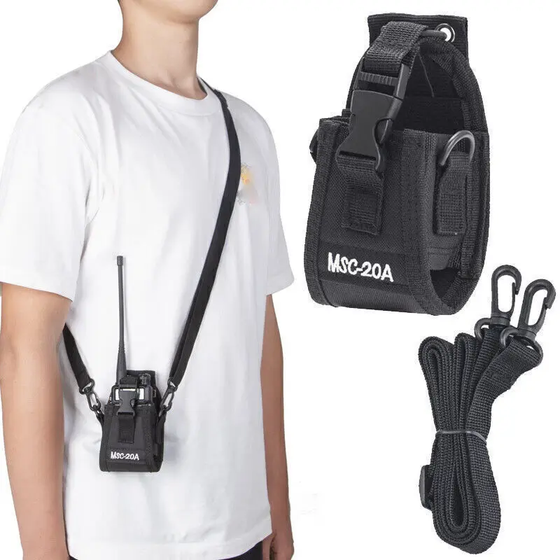 MSC-20A Nylon Protective Case for Baofeng UV-5R UV-82 BF888S UV-9R Walkie Talkie
MSC-20A Nylon Protective Case for Baofeng UV-5R UV-82 BF888S UV-9R Walkie Talkie