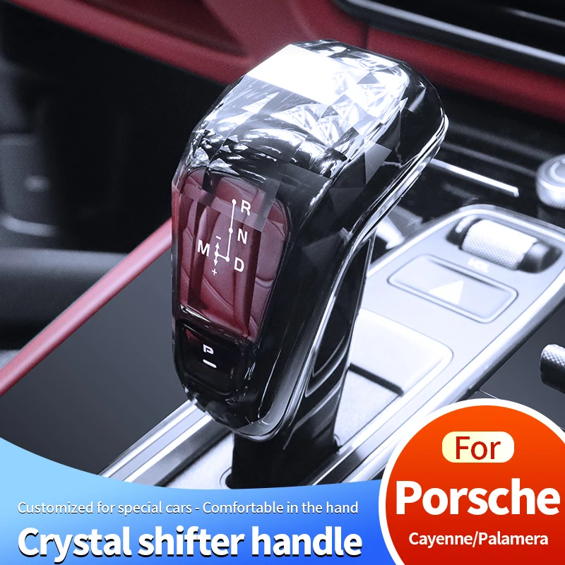 New Luxury Crystal Car Gear Shift Knob Handle Replace For Porsche Cayenne 2018-2023 year Electronic Brake Cover
New Luxury Crystal Car Gear Shift Knob Handle Replace For Porsche Cayenne 2018-2023 year Electronic Brake Cover