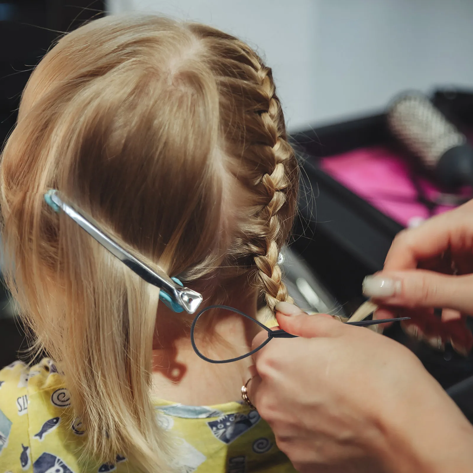 20Set Hair Braiding Tool Kids Small Loop Needles Pull Through Tools for Easy Braids Ponytails Buns Child Friendly Family School
20Set Hair Braiding Tool Kids Small Loop Needles Pull Through Tools for Easy Braids Ponytails Buns Child Friendly Family School