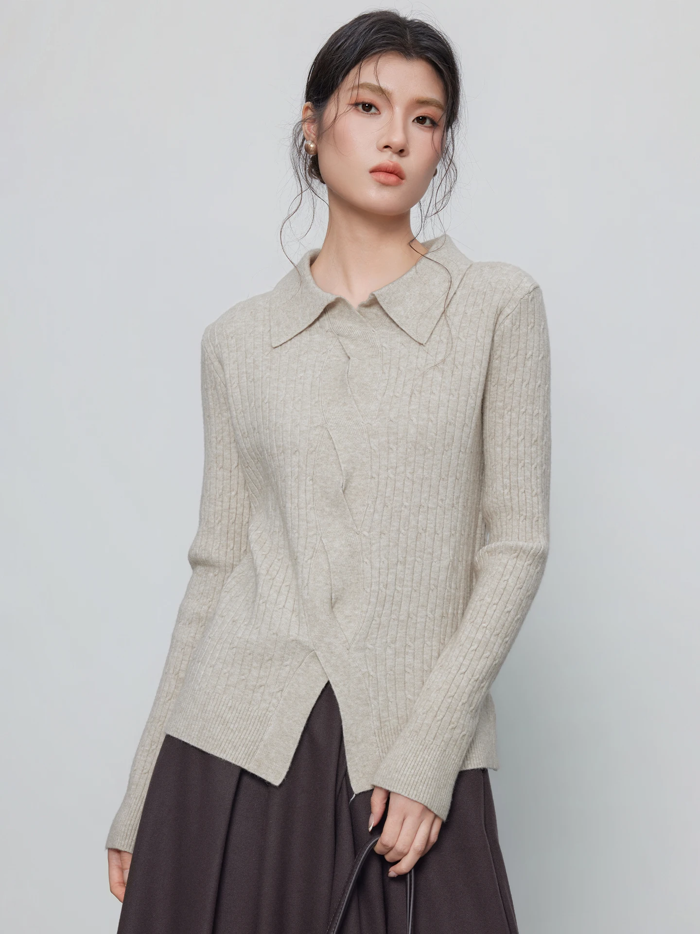 KEARA Women's Slim Fit Knitted Sweater Stand Collar Fake Two-Piece Sle Korean Faion Single Wear Layering Top for Autumn W...
KEARA Women's Slim Fit Knitted Sweater Stand Collar Fake Two-Piece Sle Korean Faion Single Wear Layering Top for Autumn W...
