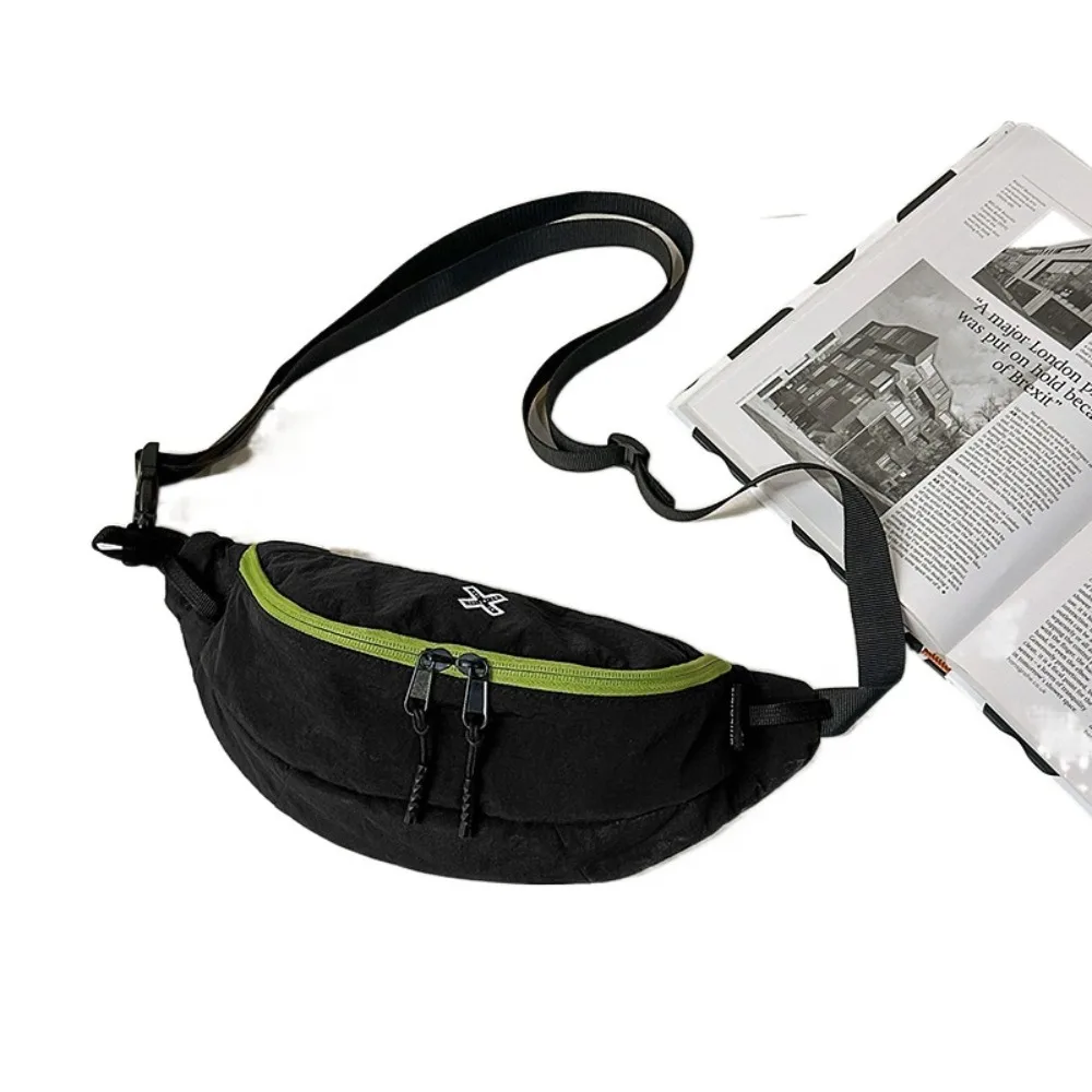 Large Capacity Sports Chest Bag Color Contrast Waterproof Crossbody Dumpling Bag Phone Pouch Korean Style Men Waist Bag Unisex
Large Capacity Sports Chest Bag Color Contrast Waterproof Crossbody Dumpling Bag Phone Pouch Korean Style Men Waist Bag Unisex