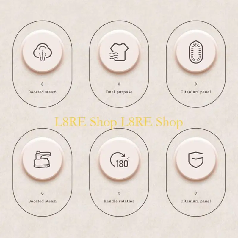 L8RE Multifuntional Handheld Clothing Stearer Stearing Preaming Irry Portable Fabric Irough, подходящая для домашнего и офисного
L8RE Multifuntional Handheld Clothing Stearer Stearing Preaming Irry Portable Fabric Irough, подходящая для домашнего и офисного