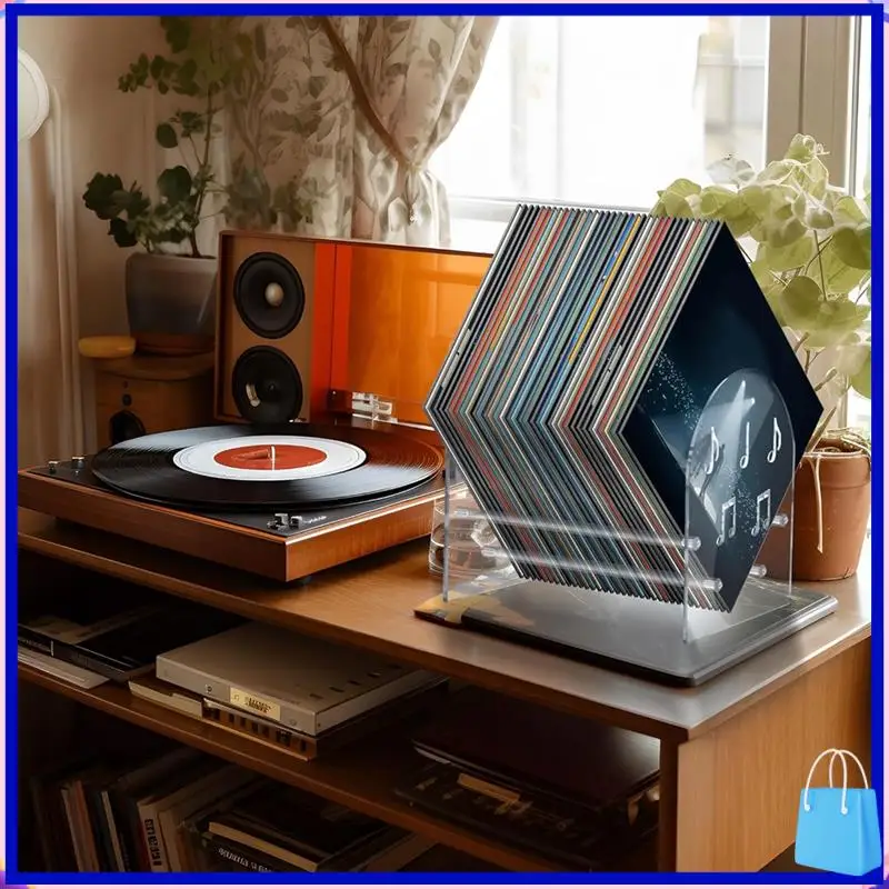 Customer Favorite Vinyl Record Holder Desktop Books, Magazine Shelves Acrylic Display Shelf For CD Records Multi-Function Organi
Customer Favorite Vinyl Record Holder Desktop Books, Magazine Shelves Acrylic Display Shelf For CD Records Multi-Function Organi