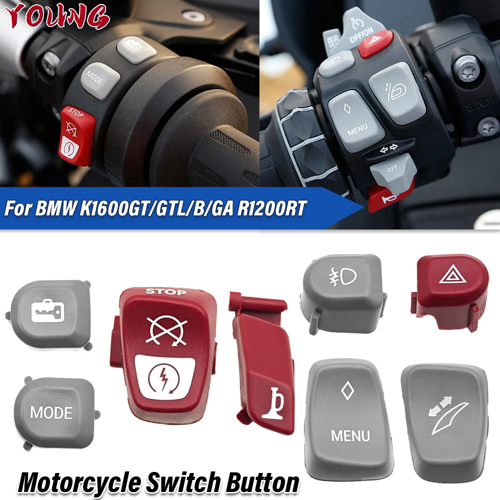For BMW R1200RT K1600GT K1600GTL K1600B K1600GA 2013-2020 Motorcycle R 1200 RT Switch Start Push Button Cover
For BMW R1200RT K1600GT K1600GTL K1600B K1600GA 2013-2020 Motorcycle R 1200 RT Switch Start Push Button Cover
