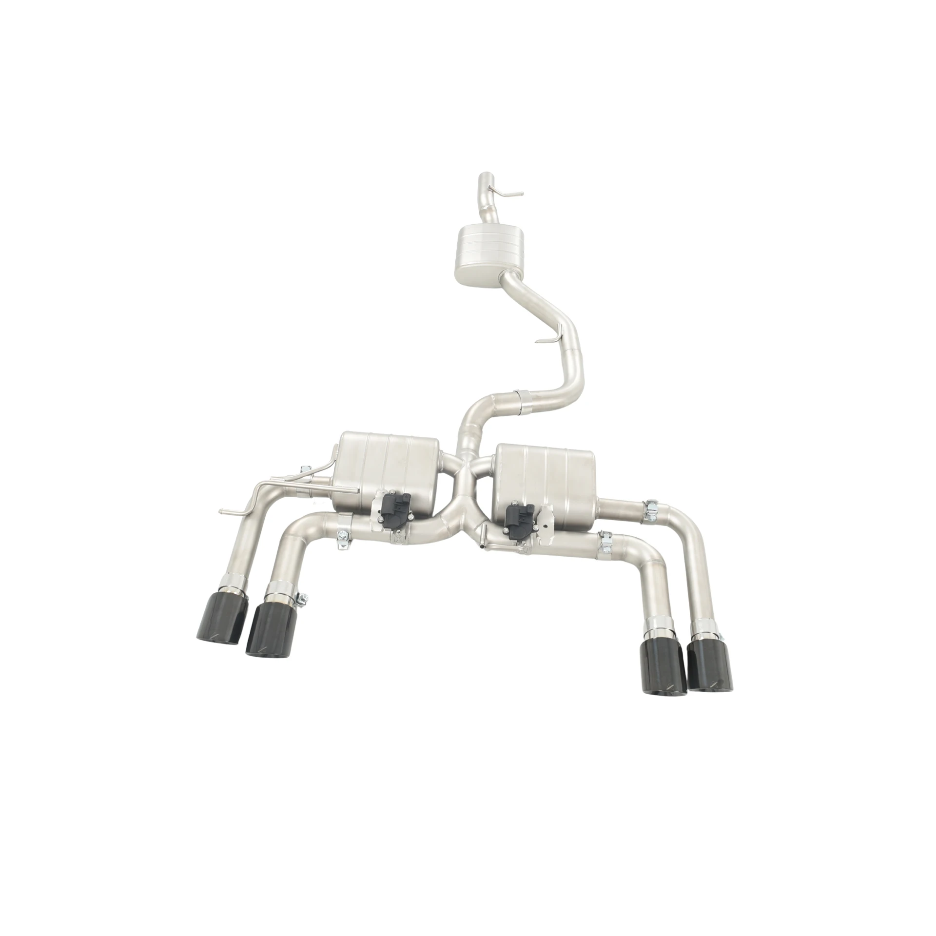 YT High-Flow Stainless Steel Valved Catback Exhaust with Mufflers Downpipe Type for VW Tiguan
YT High-Flow Stainless Steel Valved Catback Exhaust with Mufflers Downpipe Type for VW Tiguan