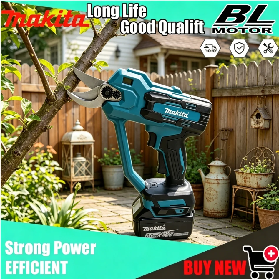 Makita Brushless Pruning Shears Cordless Electric Branch Pruner Scissors High-power Cutter Power Tool For Makita Battery
Makita Brushless Pruning Shears Cordless Electric Branch Pruner Scissors High-power Cutter Power Tool For Makita Battery