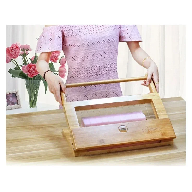 Adjustable acrylic steel wires manual soap cutter machine
Adjustable acrylic steel wires manual soap cutter machine