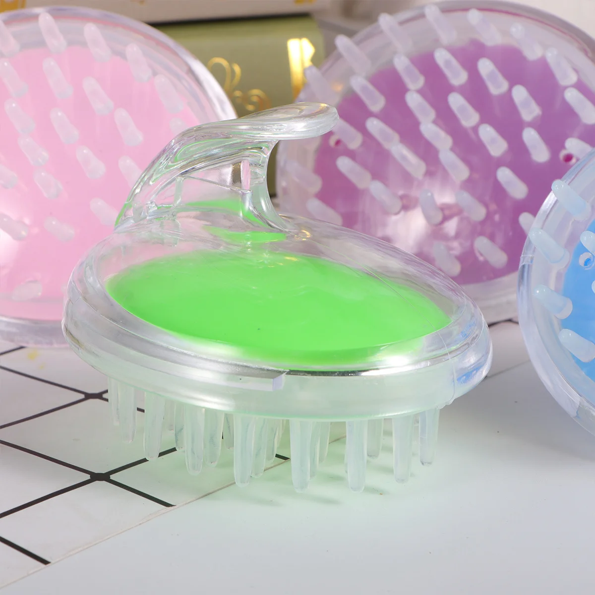 4Pcs Scalp Cleaning Brushes Premium Durable Head Massage Brushes Relax Scalp Scrubber Hair Salon Bathing Massage Brush for Men
4Pcs Scalp Cleaning Brushes Premium Durable Head Massage Brushes Relax Scalp Scrubber Hair Salon Bathing Massage Brush for Men