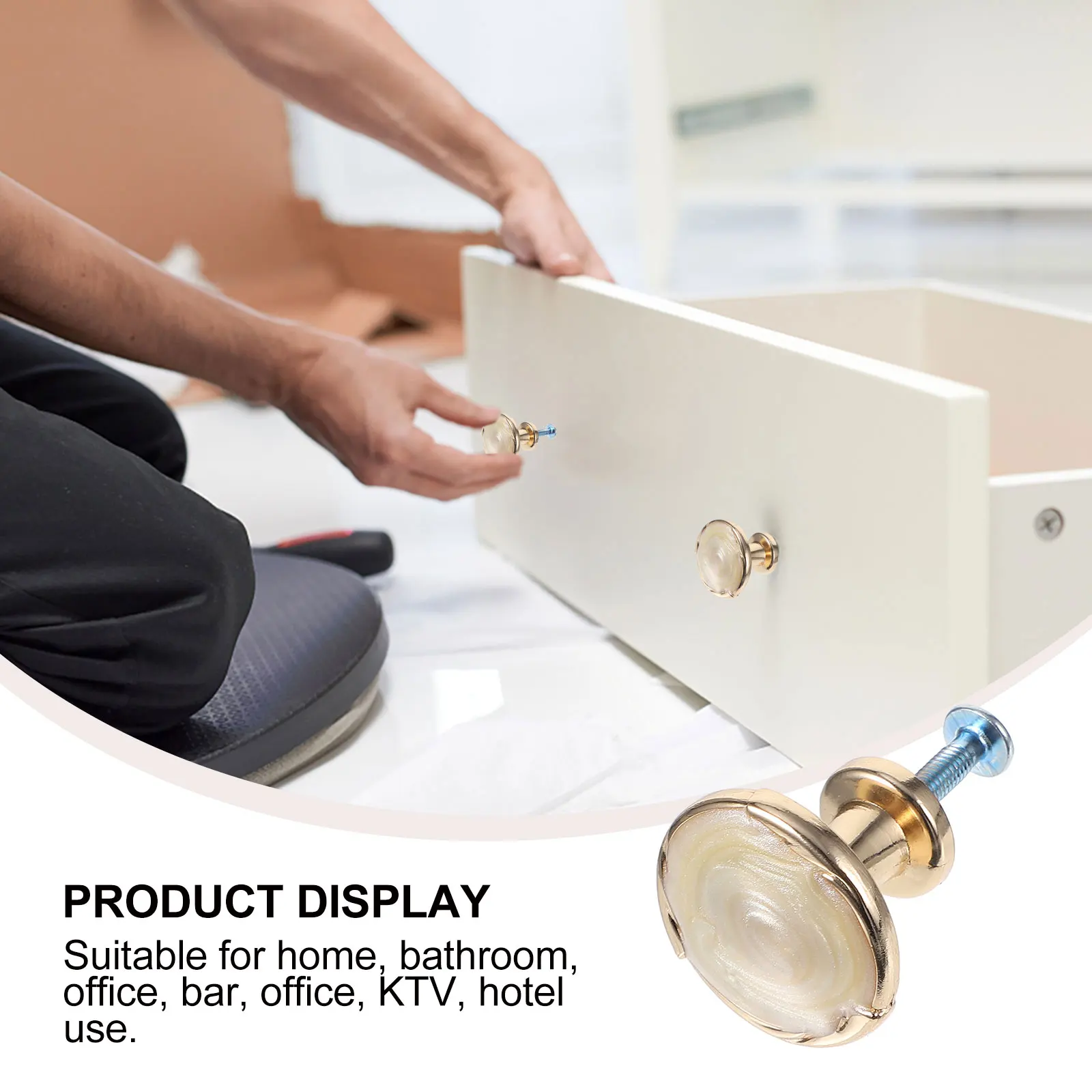 10 Sets Dresser Drawer Knobs Cabinet Door Handle Kitchen Cabinets Pulls Zinc Alloy
10 Sets Dresser Drawer Knobs Cabinet Door Handle Kitchen Cabinets Pulls Zinc Alloy