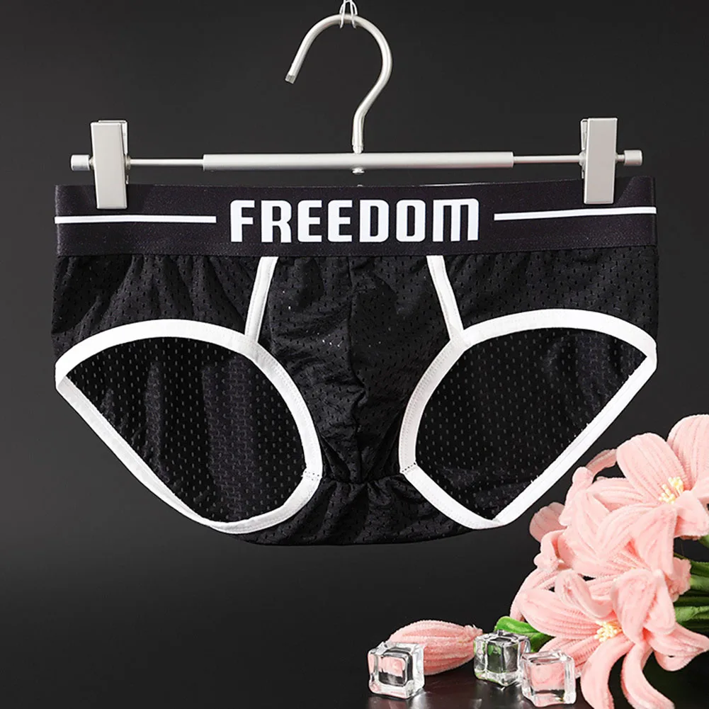 Mid-waist Bikini Breathable Briefs Underwear For Comfort 2XL Breathable Mesh Pouch Underwear Men's Undergarments
Mid-waist Bikini Breathable Briefs Underwear For Comfort 2XL Breathable Mesh Pouch Underwear Men's Undergarments