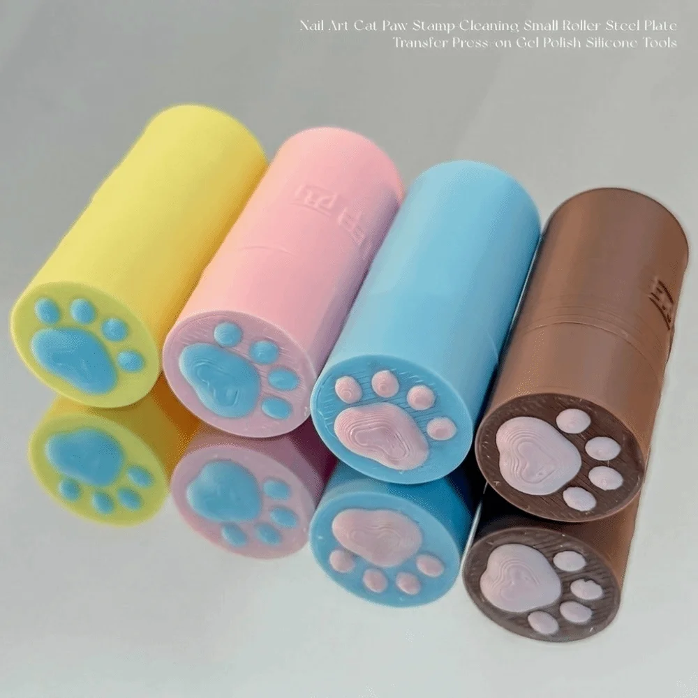 Craft Supplies Soft Cat Paw Nail Stamp Cute Colorful Nail Art Stamp clear universal Silicone Jelly Stamper Nail art
Craft Supplies Soft Cat Paw Nail Stamp Cute Colorful Nail Art Stamp clear universal Silicone Jelly Stamper Nail art
