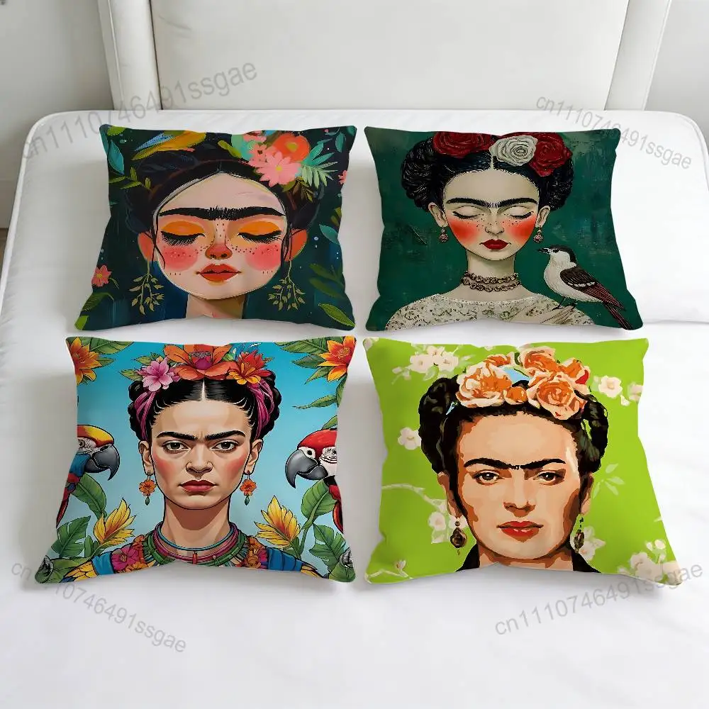 F-FridaES Design K-KahloS Cute Decorative Square Pillow Cover Modern Cushion Case for Living Room Bedroom
F-FridaES Design K-KahloS Cute Decorative Square Pillow Cover Modern Cushion Case for Living Room Bedroom