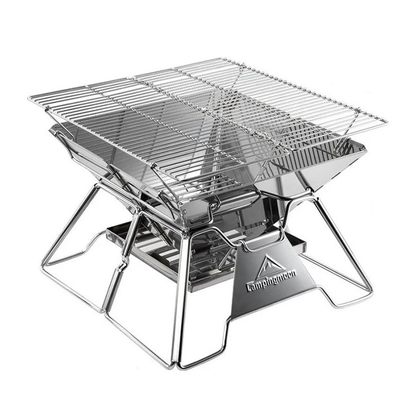 Four Season Steel Folding Windproof Fuel-efficient Camping Cookware Stove
Four Season Steel Folding Windproof Fuel-efficient Camping Cookware Stove
