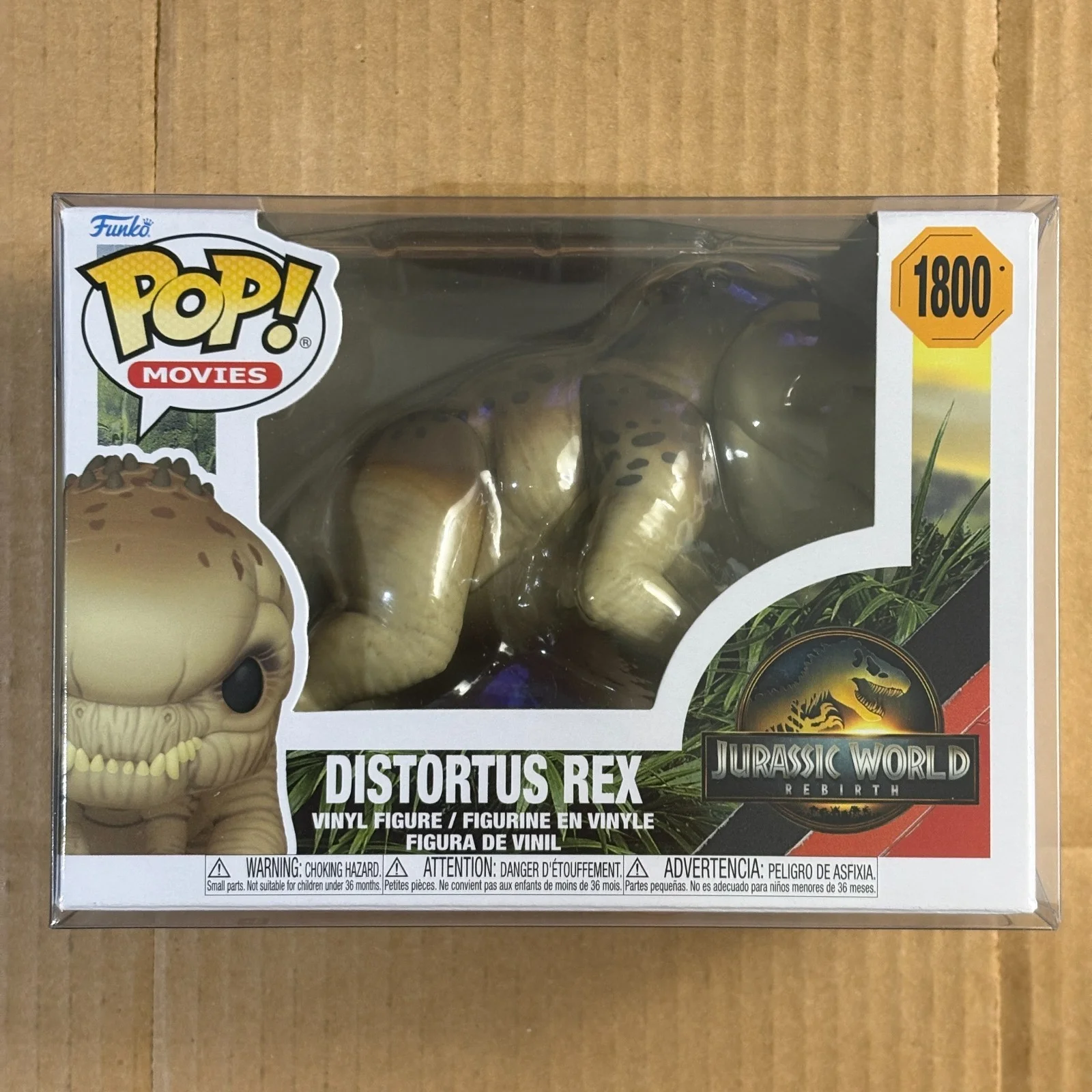 Funko Pop! Jurassic World Rebirth Distortus Rex Vinyl Figure #1800 Official Licensed Limited Edition Statue Gift for Fans
Funko Pop! Jurassic World Rebirth Distortus Rex Vinyl Figure #1800 Official Licensed Limited Edition Statue Gift for Fans