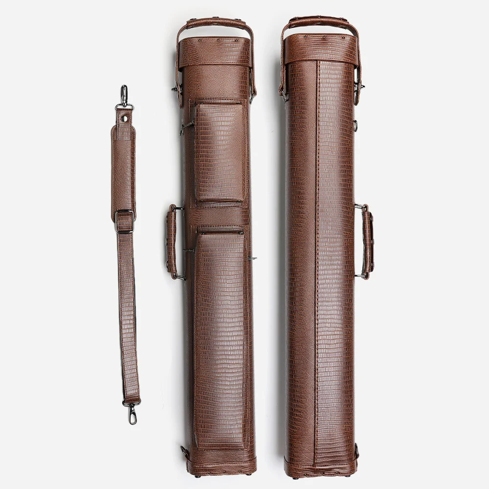 Career 1/2 billiard cue bucket Nine-ball shoulder diagonal storage 8-hole waterproof and wear-resistant big head cue bag
Career 1/2 billiard cue bucket Nine-ball shoulder diagonal storage 8-hole waterproof and wear-resistant big head cue bag