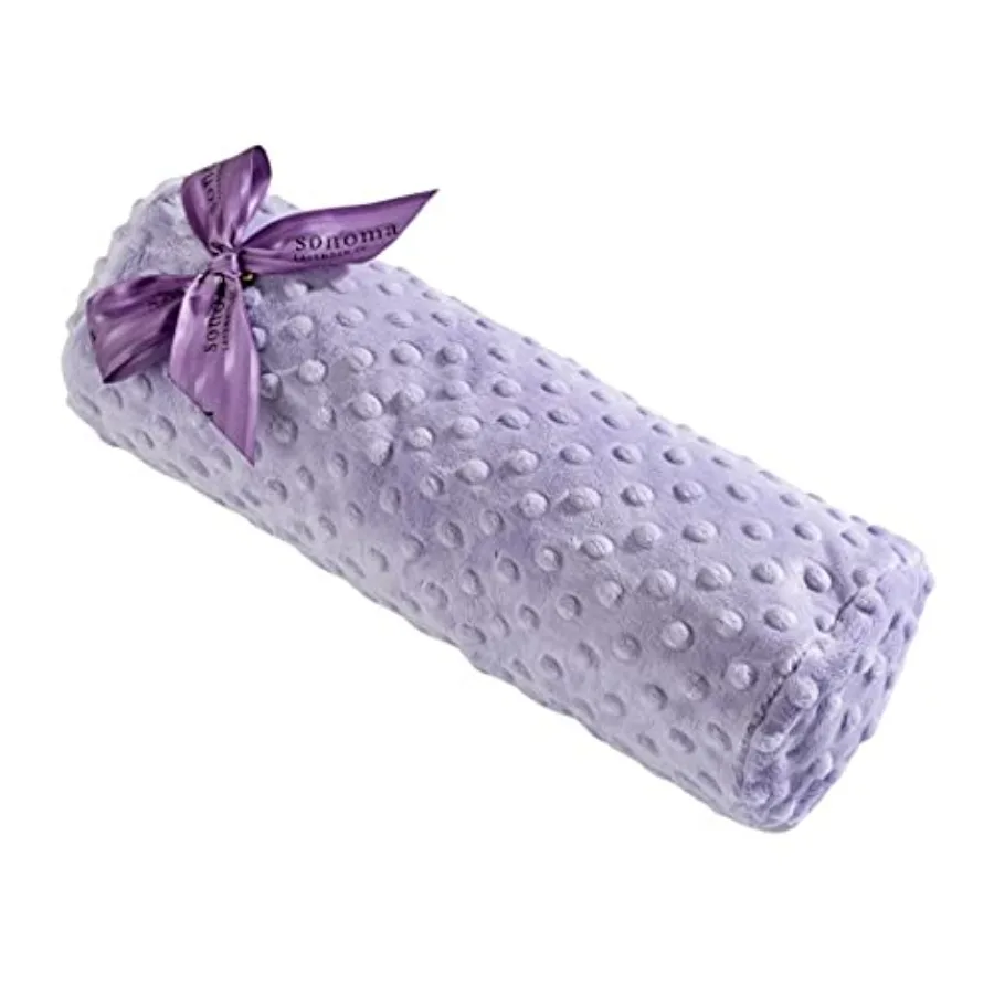 Soma Bolster Roll Lilac Microwaveable Hot/Cold Neck Pillow Soothing and Pain Relief for Neck Low Back or Behind The Knees Remov
Soma Bolster Roll Lilac Microwaveable Hot/Cold Neck Pillow Soothing and Pain Relief for Neck Low Back or Behind The Knees Remov