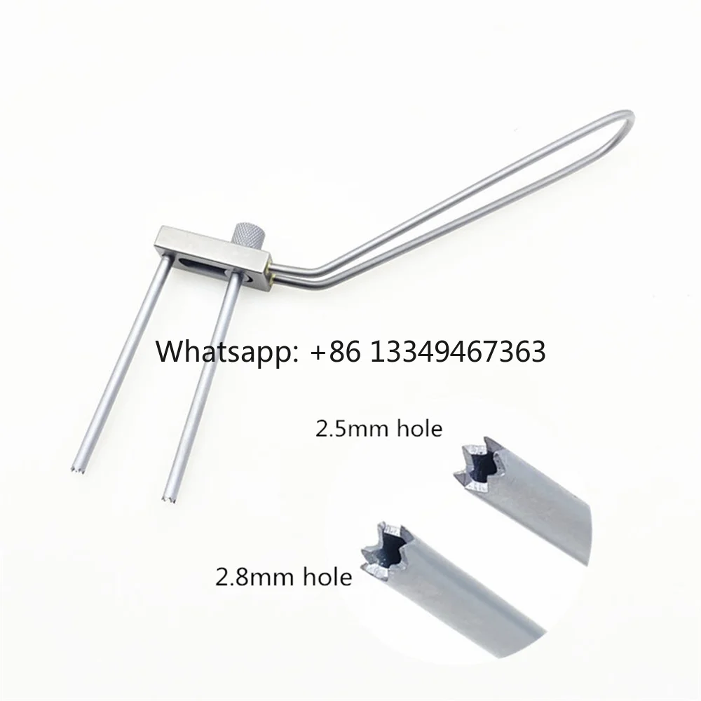 Guide Pin 2 Hole Guider Wire Guide Pin Parallel Guider Surgical
Guide Pin 2 Hole Guider Wire Guide Pin Parallel Guider Surgical