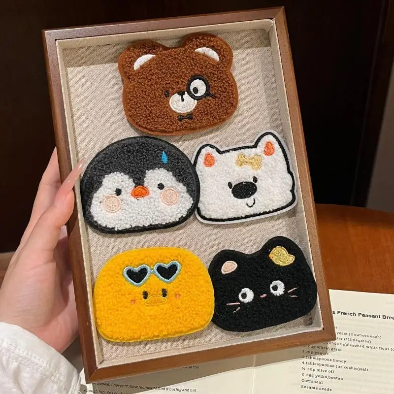 【JYA1】1/5pcs Cute Animal Series Bangs Magic Paste Posts Hair Sticker Clip Women Magic Patch Hair Accessories Styling Tool
【JYA1】1/5pcs Cute Animal Series Bangs Magic Paste Posts Hair Sticker Clip Women Magic Patch Hair Accessories Styling Tool