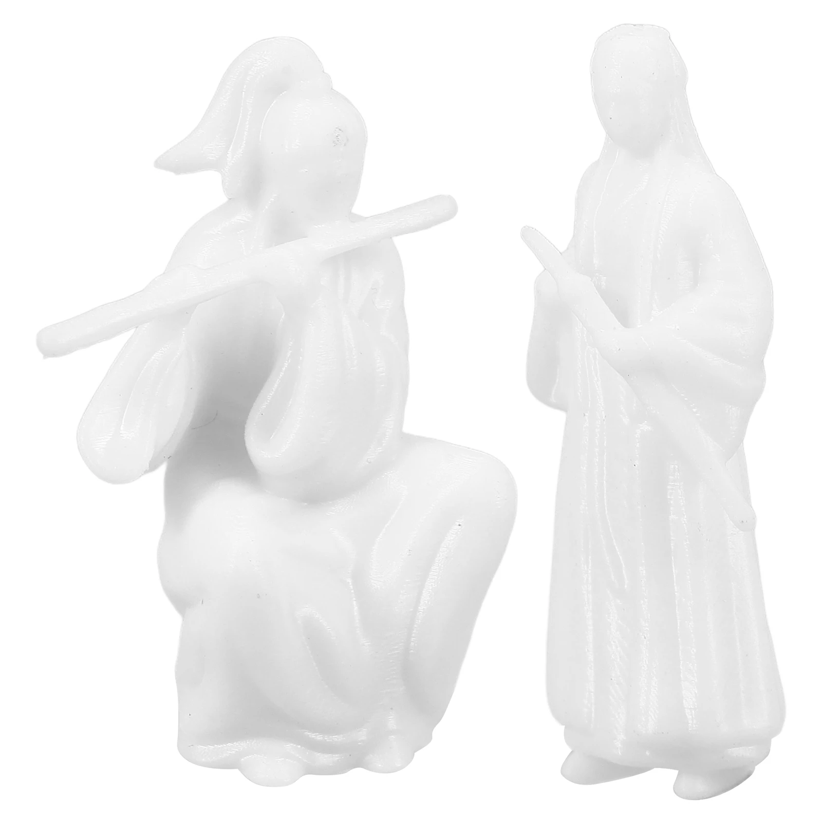 2pcs Ancient Figure Statue Resin Mini Landscape Decor Chinese Martial Arts Ornament Exquisite Bonsai Desk 
2pcs Ancient Figure Statue Resin Mini Landscape Decor Chinese Martial Arts Ornament Exquisite Bonsai Desk