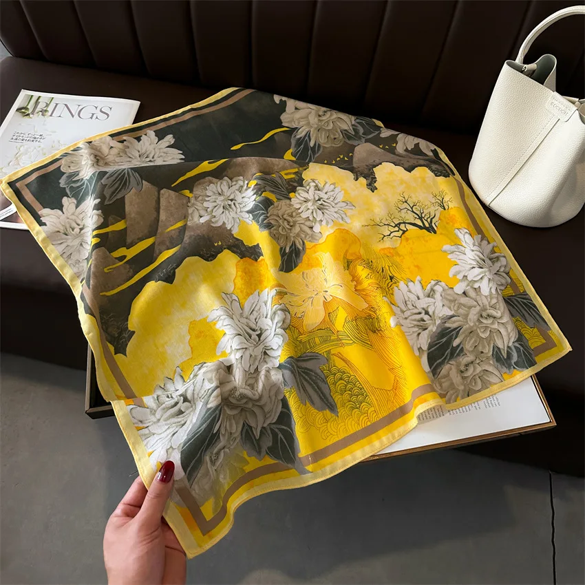 3 Colors lNational Mountain River Map Small Square Silk Thin Wealthy Peony Herringbone Pattern Headscarf Imitation Velvet Scarf
3 Colors lNational Mountain River Map Small Square Silk Thin Wealthy Peony Herringbone Pattern Headscarf Imitation Velvet Scarf