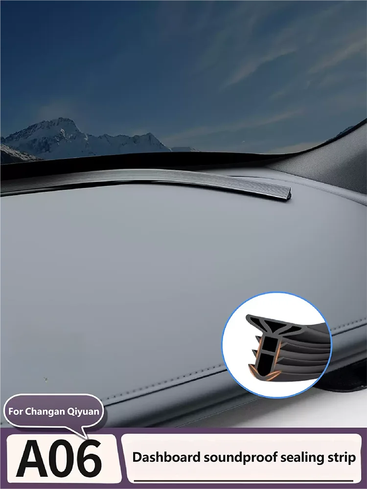 For Changan Qiyuan Nevo A06 2026 2027 Rubber material for sound insulation sealing strip of car center console dashboard
For Changan Qiyuan Nevo A06 2026 2027 Rubber material for sound insulation sealing strip of car center console dashboard