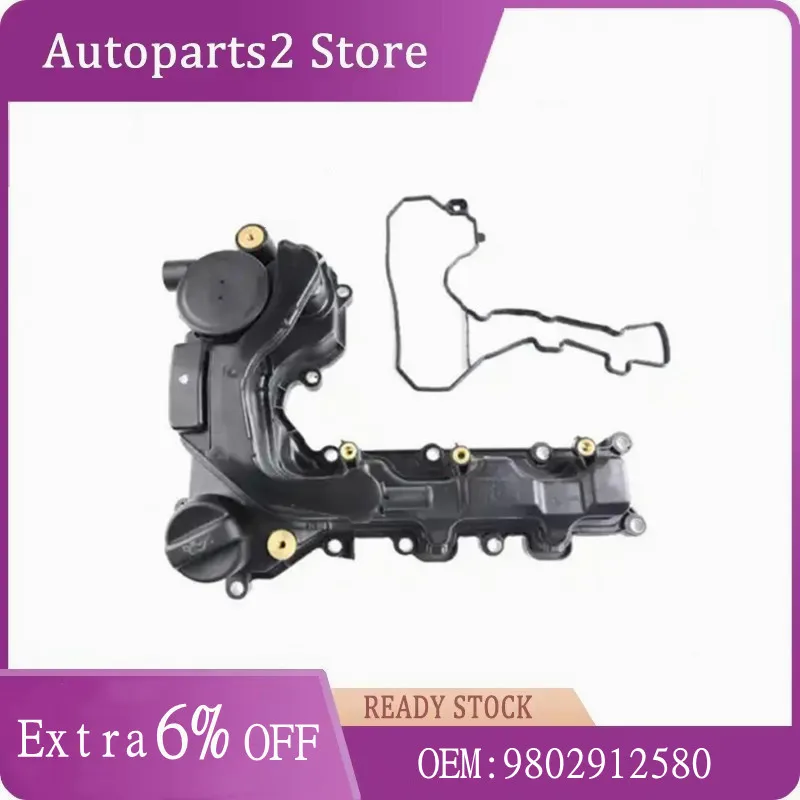 Cylinder Head Cover Rocker Cover 9802912580 for Peugeot 208 308 408 2008 3008 4008 Citroen C3 C4 1.2T
Cylinder Head Cover Rocker Cover 9802912580 for Peugeot 208 308 408 2008 3008 4008 Citroen C3 C4 1.2T