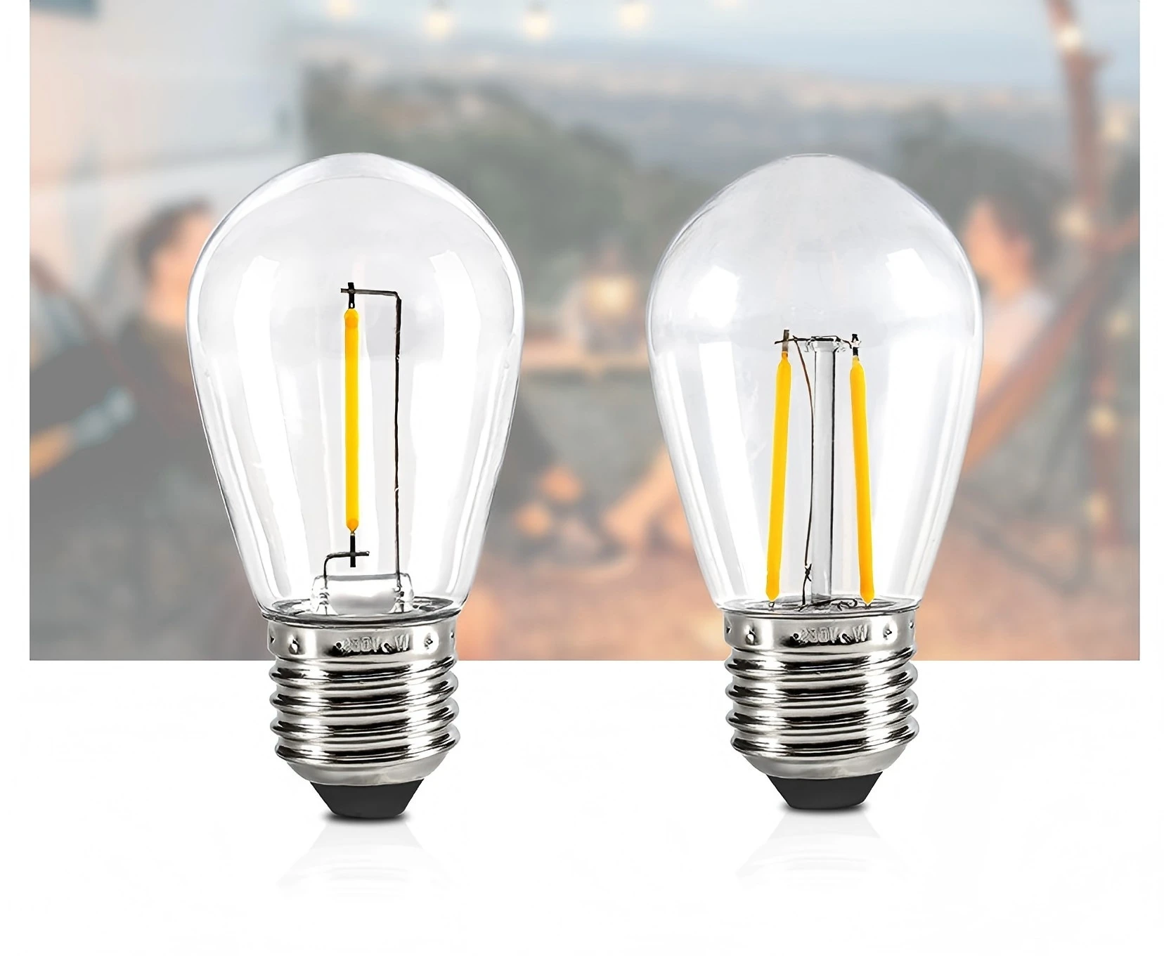 LED String Bulbs,Shatterproof Outdoor S14 Replacement Light Bulb,Waterproof 1W LED Edison Bulb Equal to 11W,Warm Wh
LED String Bulbs,Shatterproof Outdoor S14 Replacement Light Bulb,Waterproof 1W LED Edison Bulb Equal to 11W,Warm Wh