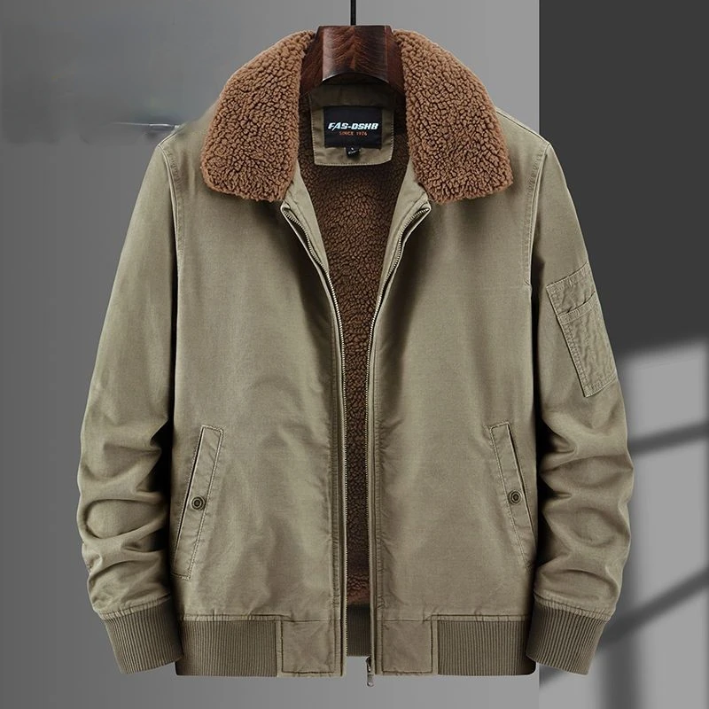 2022 Men Fashion Clothing Fleece Lined Warm Winter Men Streetwear Casual Windbreaker Cotton-padded Clothes Male Coats H149
2022 Men Fashion Clothing Fleece Lined Warm Winter Men Streetwear Casual Windbreaker Cotton-padded Clothes Male Coats H149