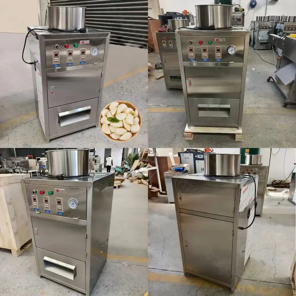12Hot Factory Supply Industrial Air Stripping Garlic Peeling Machinery Automatic Breaker Separator Garlic Peeling Machine
12Hot Factory Supply Industrial Air Stripping Garlic Peeling Machinery Automatic Breaker Separator Garlic Peeling Machine