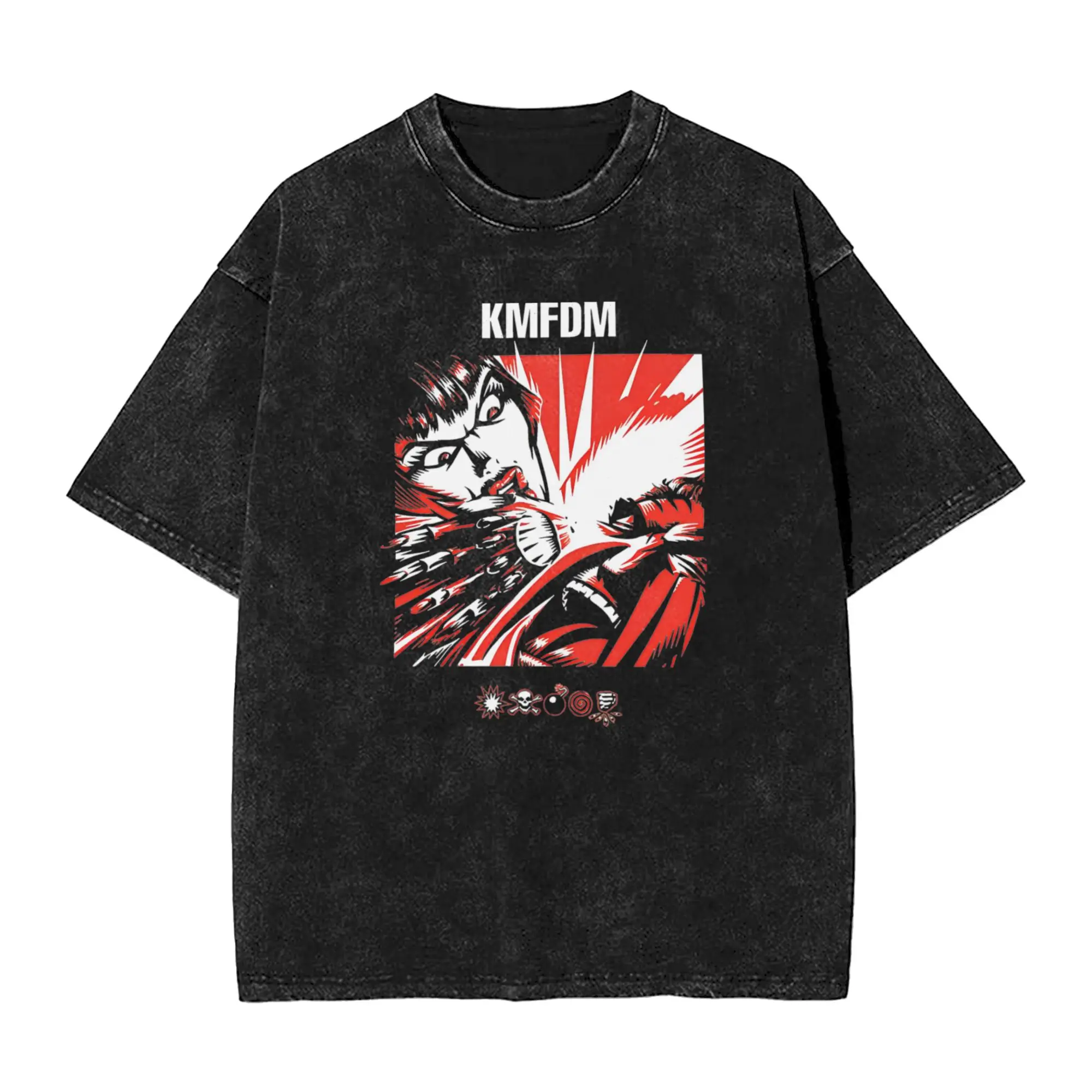 KMFDM Rock Band T-Shirts for Men Hipster 100% Cotton Tees Round Collar Short Sleeve T Shirts Adult Clothing,
KMFDM Rock Band T-Shirts for Men Hipster 100% Cotton Tees Round Collar Short Sleeve T Shirts Adult Clothing,