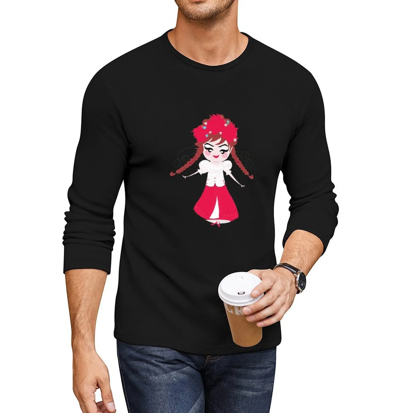 Folk Girl Long T-Shirt custom t shirts design your own custom t shirts hippie clothes sweat shirt clothes for men
Folk Girl Long T-Shirt custom t shirts design your own custom t shirts hippie clothes sweat shirt clothes for men