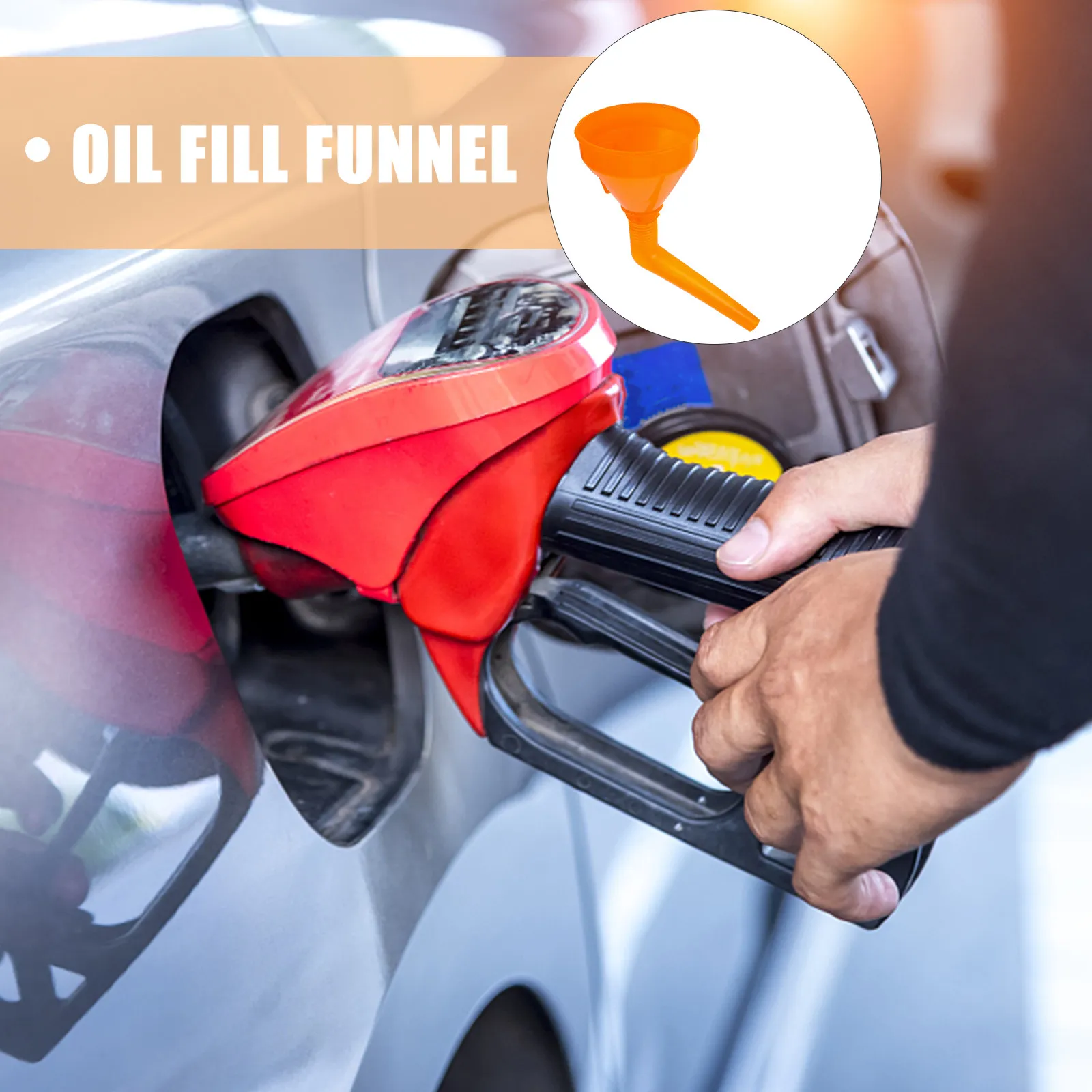 2pcs Fuel Funnel Long Mouth Plastic Refueling Tool For Car Motorcycle Oil Filling Gas Tank Engine Automotive Outdoor Use
2pcs Fuel Funnel Long Mouth Plastic Refueling Tool For Car Motorcycle Oil Filling Gas Tank Engine Automotive Outdoor Use