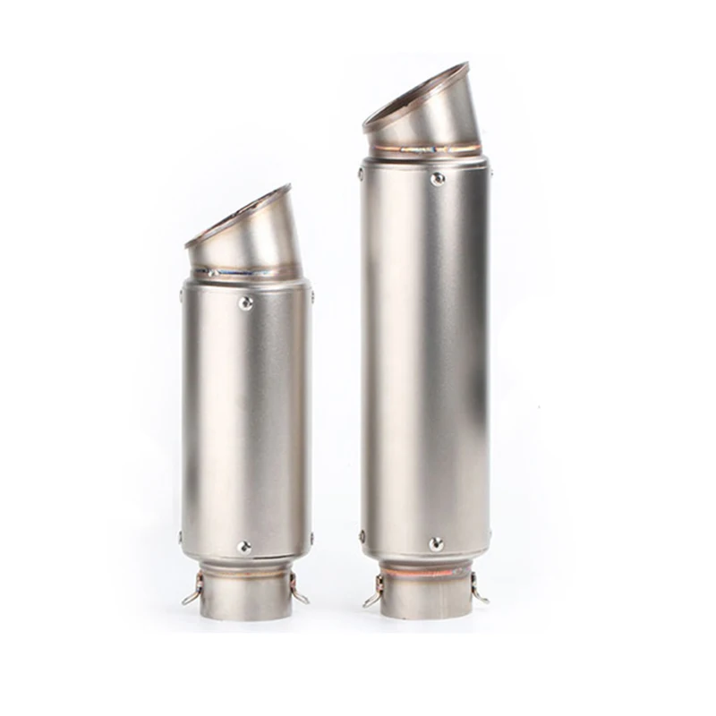 51mm 60mm Universal Motorcycle GP Escape Motorcross Scooter Exhaust Pipe Muffler For FZ6 Ninja CBR650F CB400 S1000R
51mm 60mm Universal Motorcycle GP Escape Motorcross Scooter Exhaust Pipe Muffler For FZ6 Ninja CBR650F CB400 S1000R