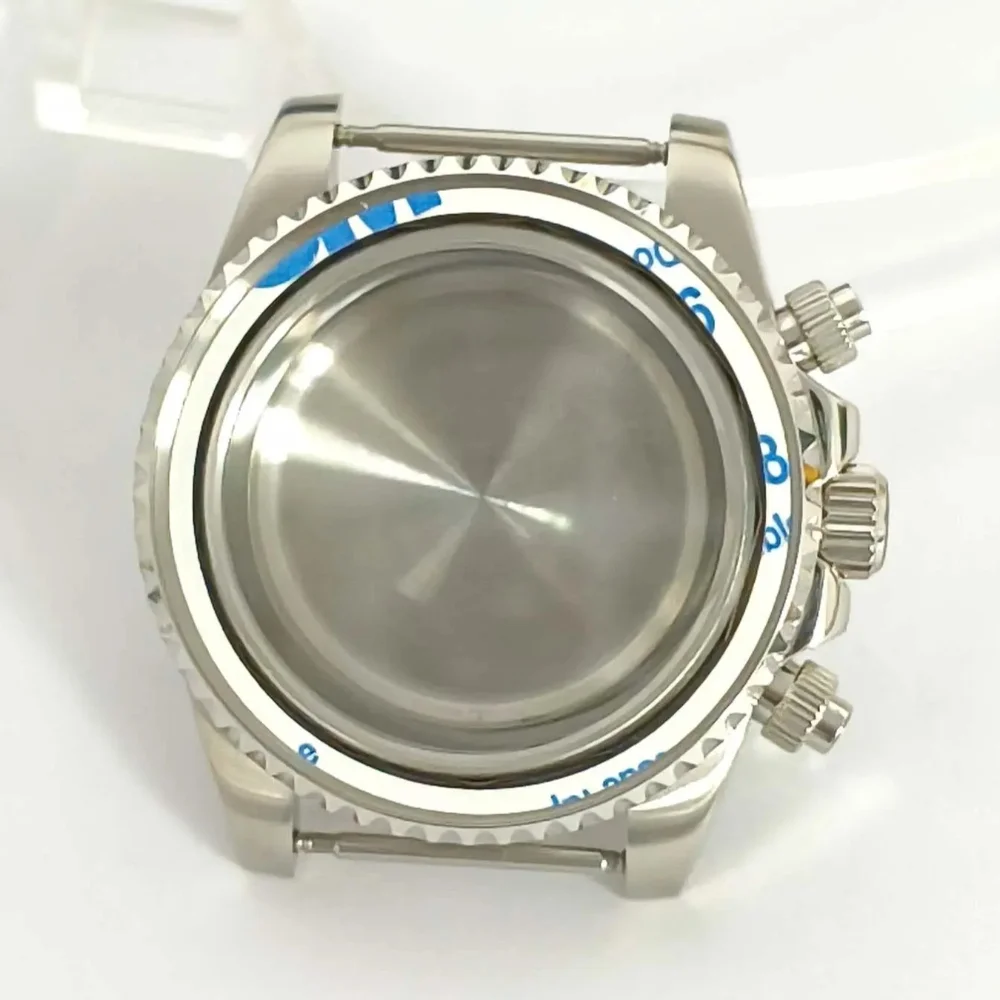 For VK63 Case 316L Stainless Steel Sapphire Glass Watch Case 40mm for VK63 Movement Watch Shell Parts
For VK63 Case 316L Stainless Steel Sapphire Glass Watch Case 40mm for VK63 Movement Watch Shell Parts