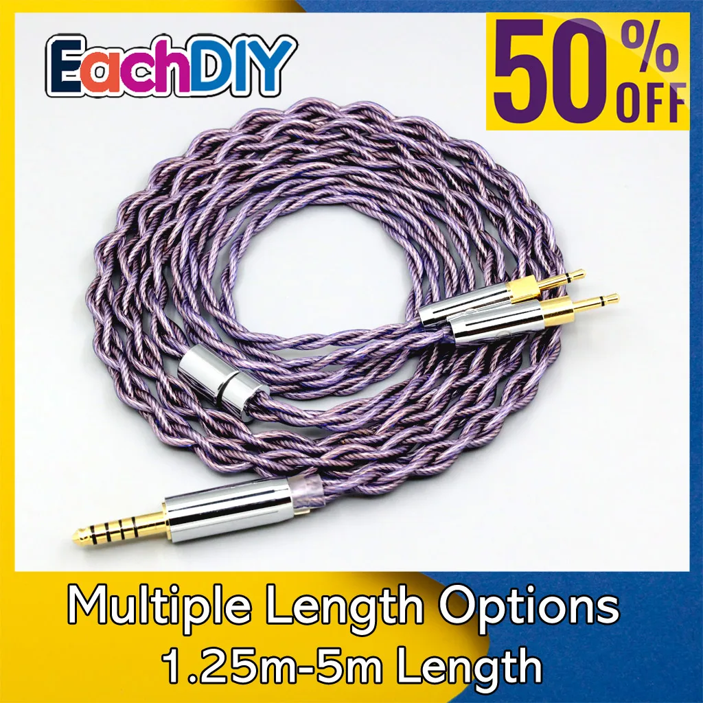 Type2 litz 7N OCC Headphone Earphone Cable For Sennheiser HD700 2.5mm pin 4 core 1.8mm LN007861
Type2 litz 7N OCC Headphone Earphone Cable For Sennheiser HD700 2.5mm pin 4 core 1.8mm LN007861