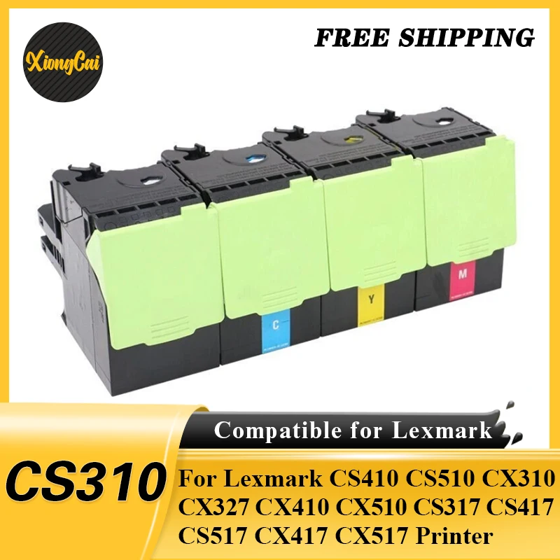 Совместим с принтером Lexmark CS410 CS510 CX310 CX327 CX410 CX510 CS317 CS417 CS517 CX417 CX517
Совместим с принтером Lexmark CS410 CS510 CX310 CX327 CX410 CX510 CS317 CS417 CS517 CX417 CX517