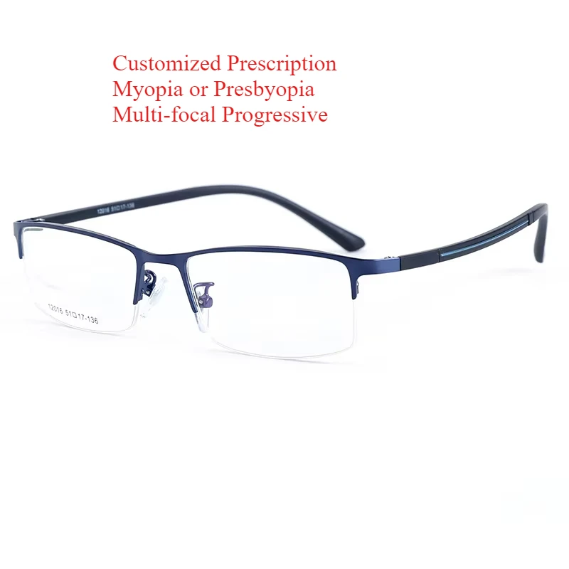 Customize Prescription Glasses Men Multi-Focal Progressive Photochromic Anti-Blue Light Myopia Hyperopia Lenses Eyeglasses
Customize Prescription Glasses Men Multi-Focal Progressive Photochromic Anti-Blue Light Myopia Hyperopia Lenses Eyeglasses